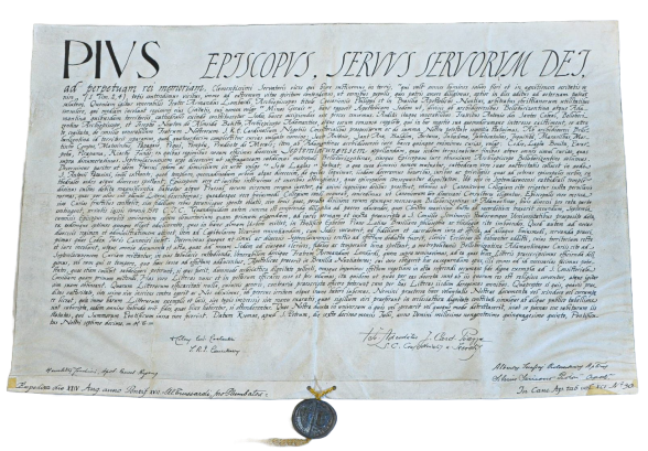 Bula Clementissimi Servatoris Vices